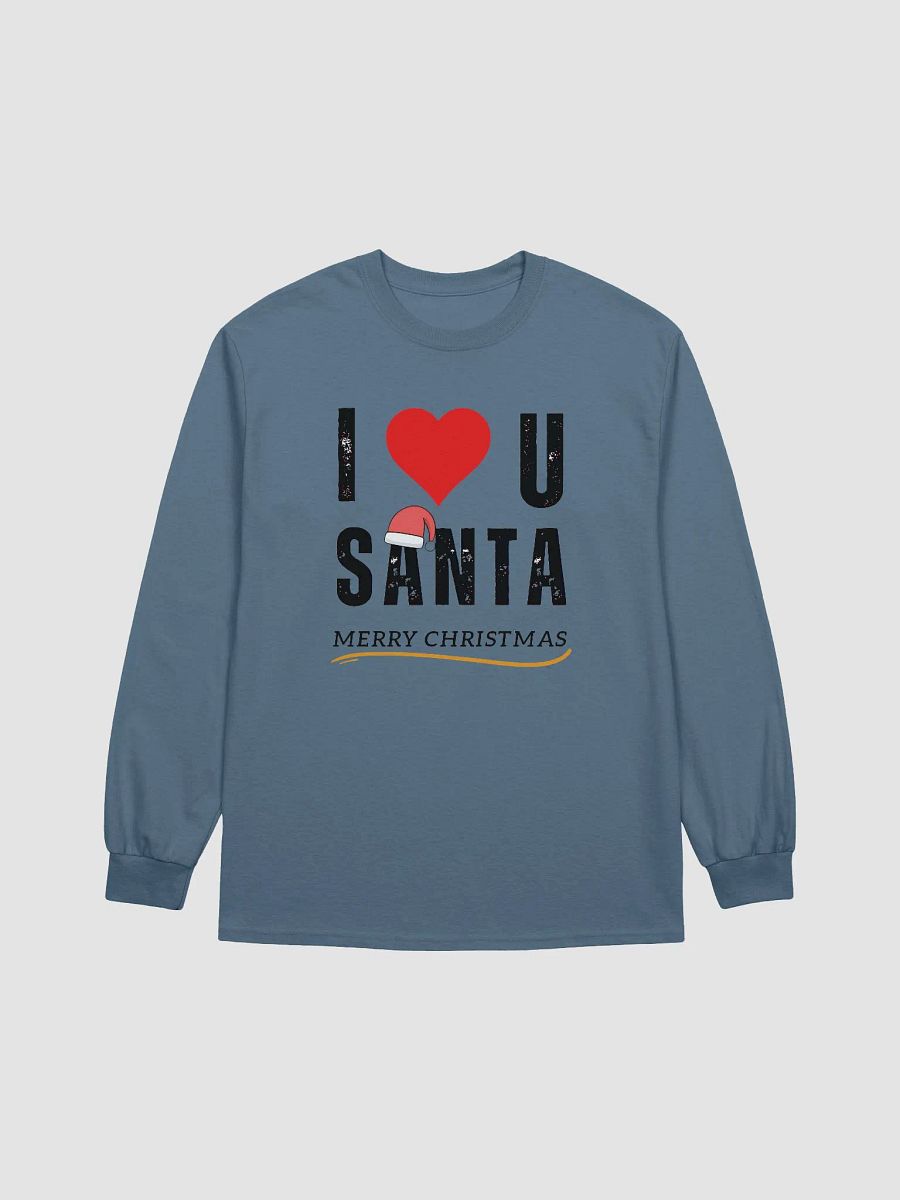 I love Santa Ultra Cotton Long Sleeve T-Shirt product image (1)