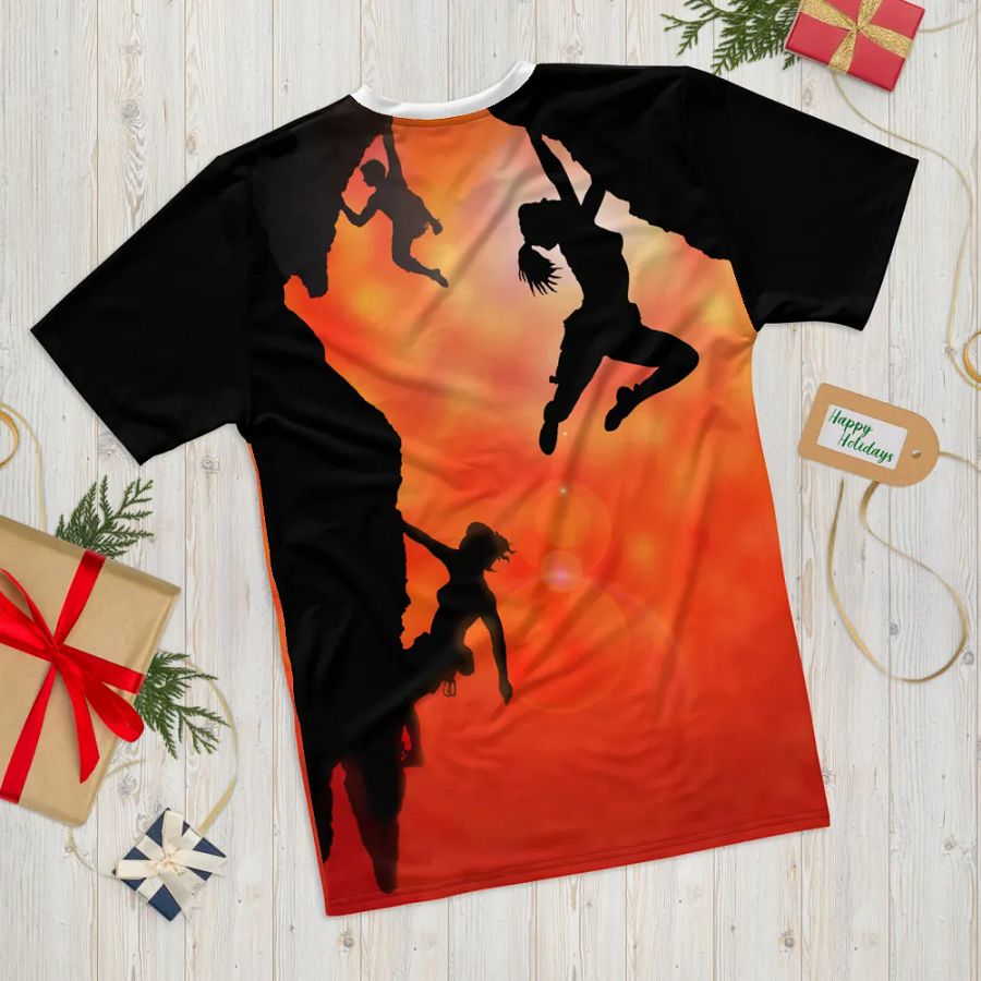 rock climbing in the sun t shirt product image (11)