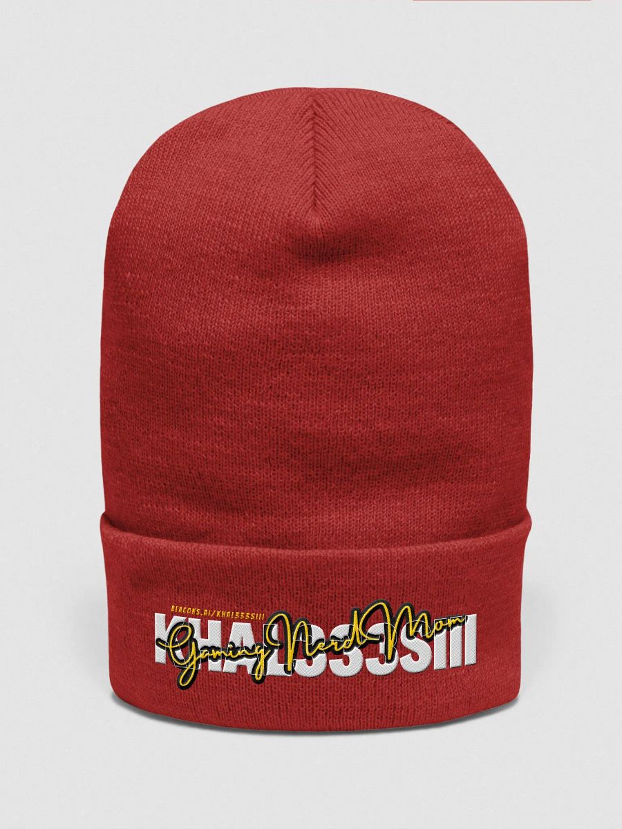 Khal333siii Brand - Beanie (Red) product image (5)
