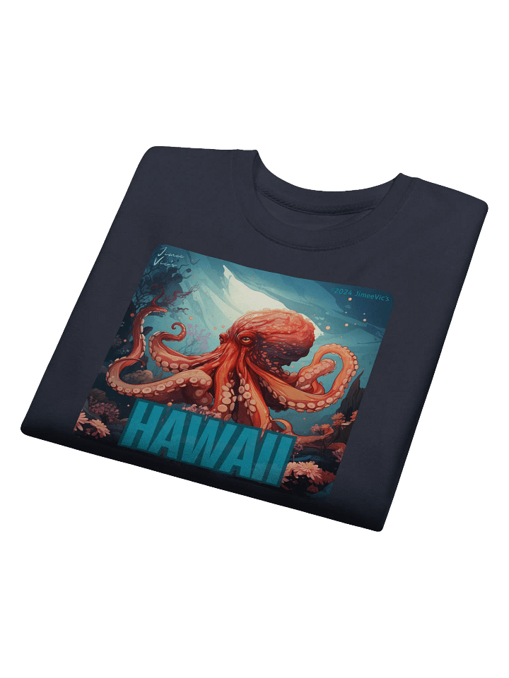 Jimee Vic's Ocean Floor Octopus Crewneck Sweatshirt product image (1)