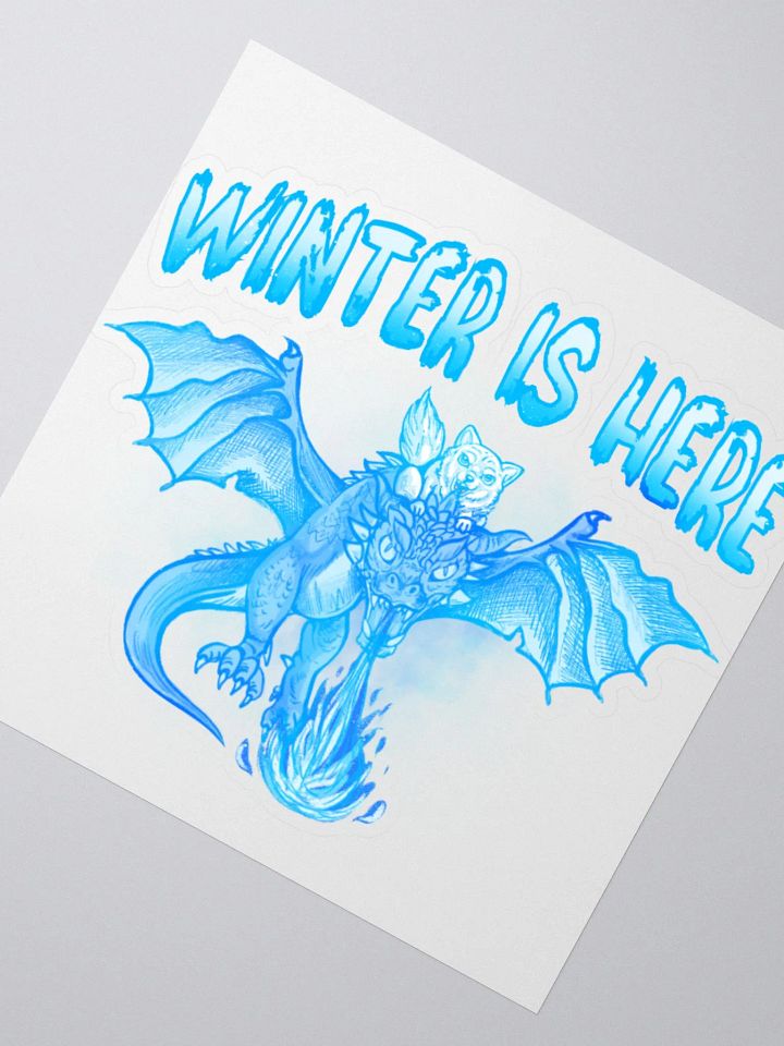 Winter is Here Sticker product image (4)