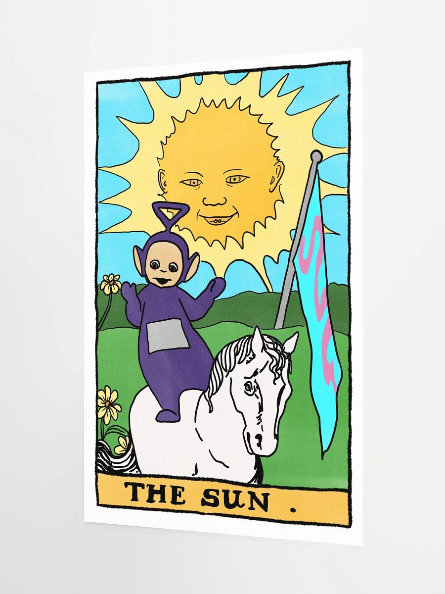 Teletubbies Sun Tarot Card Print product image (3)