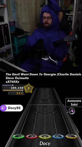 Tinky Winky plays Clone Hero #clonehero #rockband #fortnitefestival #guitarhero
