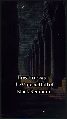 The Cursed Hall of Black Requiem 
#darkfantasy #midjourney #fleshmoore