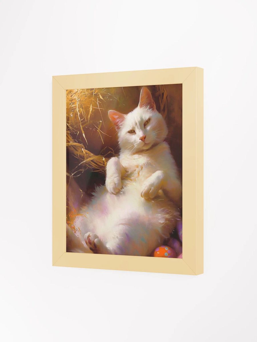 Dreamy Cat's Comfort Framed Poster product image (5)