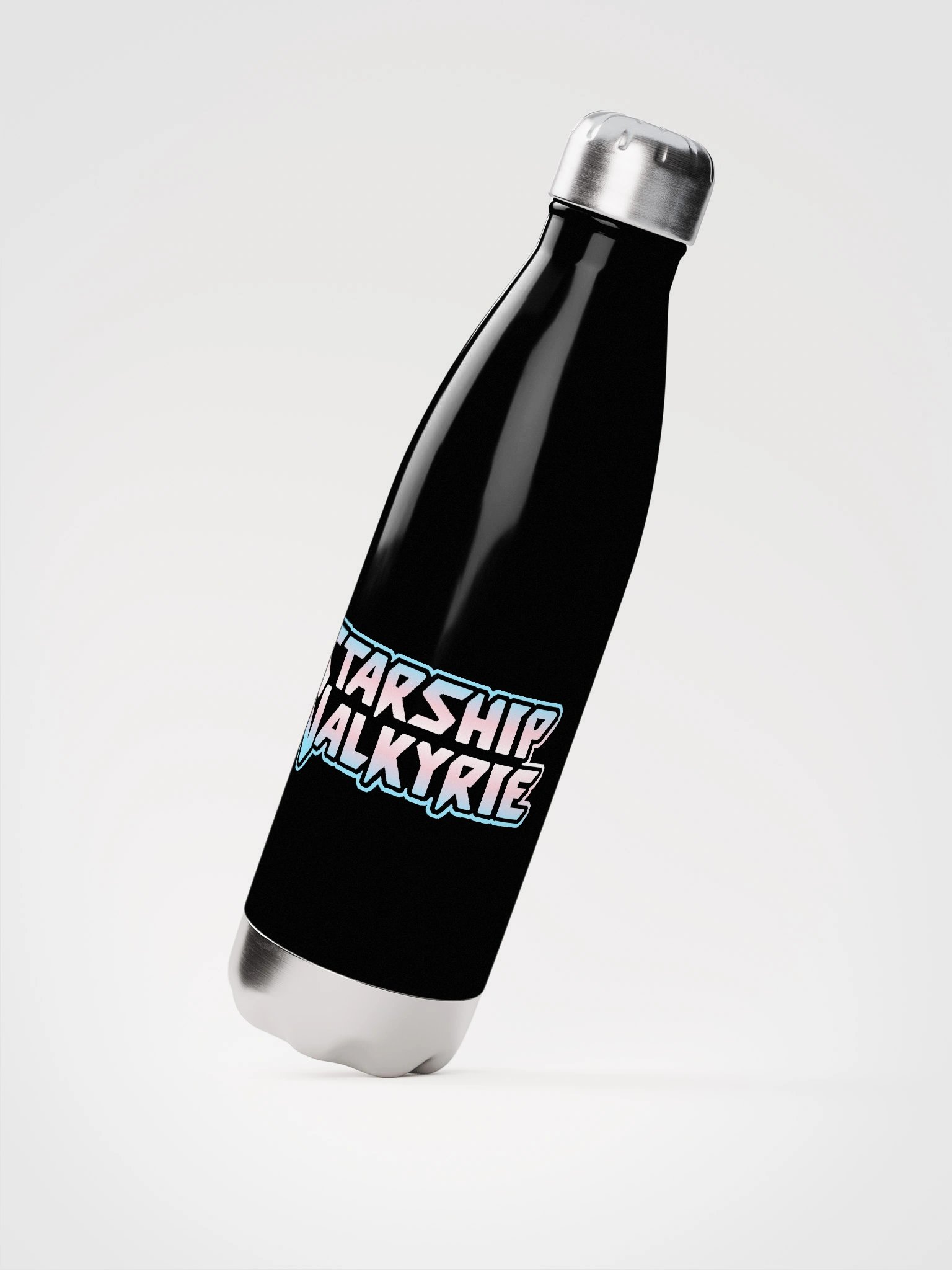 Starship Valkyrie Trans Pride SSV Logo Water Bottle product image (2)