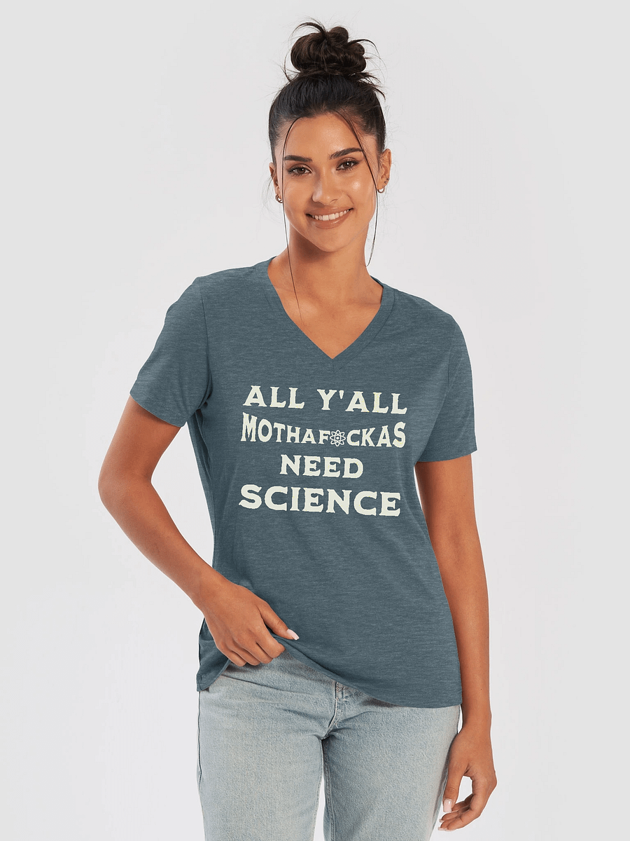 All Y'All Need Science V-Neck Tee product image (22)