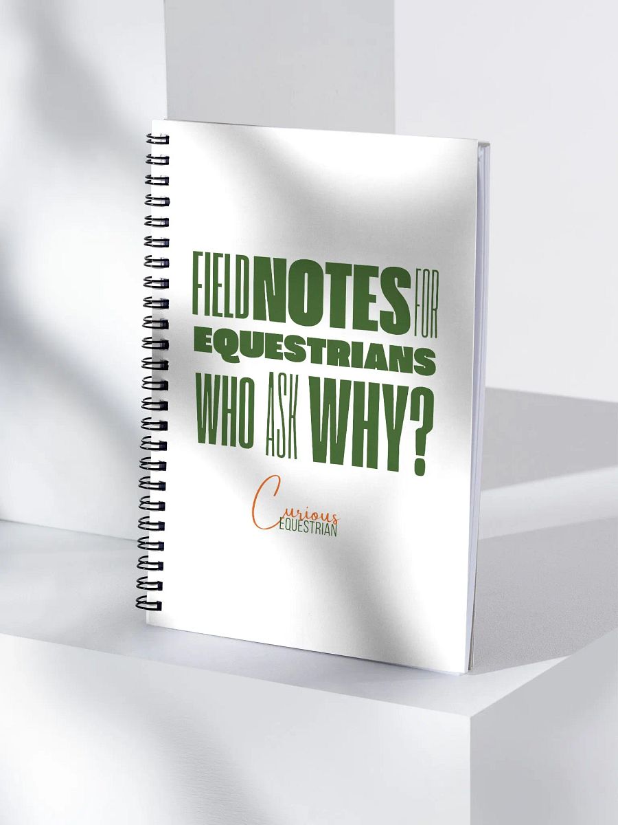Equestrians Who Ask Why Notebook product image (1)