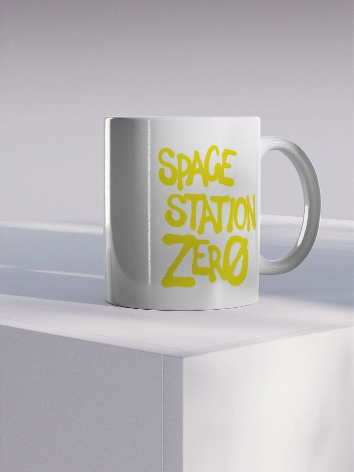 Space Station Zero - logo ceramic mug product image (1)