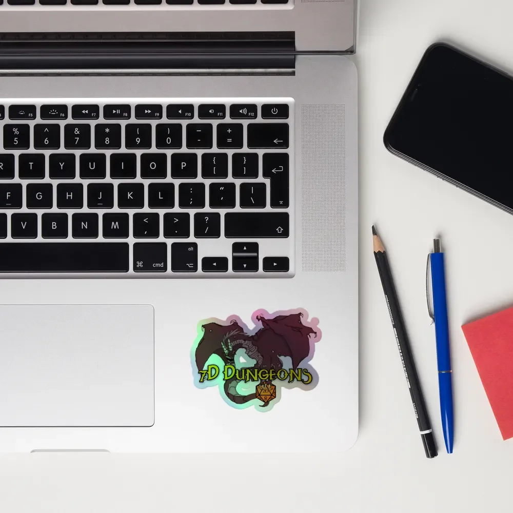 Dragon Holographic Sticker product image (12)