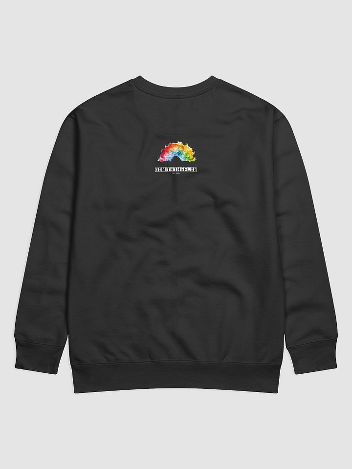 Rainbow Splash Watercolor Pride Sweatshirt product image (12)