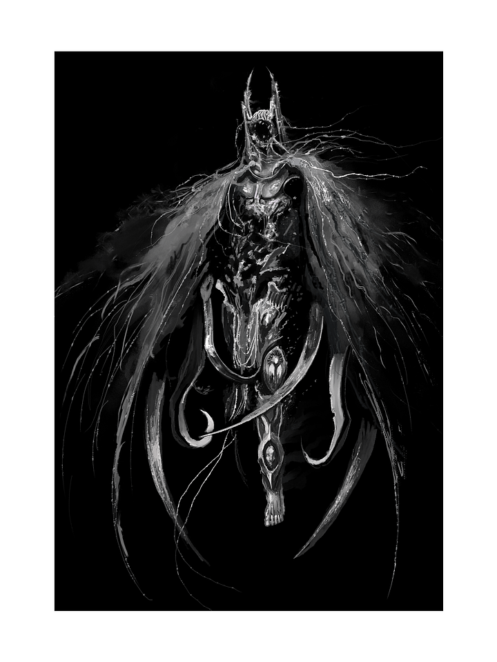Hofniel, Angel of the Void 8.5x11" (21.59 x 27.94cm) product image (1)