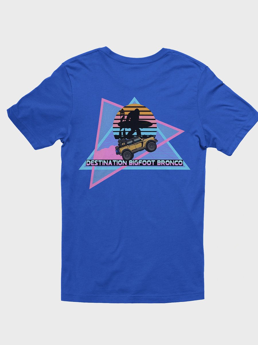 JC Edition Destination Bigfoot Bronco Retro-Inspired T-Shirt (Blue) product image (2)