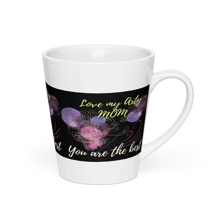 Artsy Mom Love Latte Mug gift for mothersday for mom product image (2)