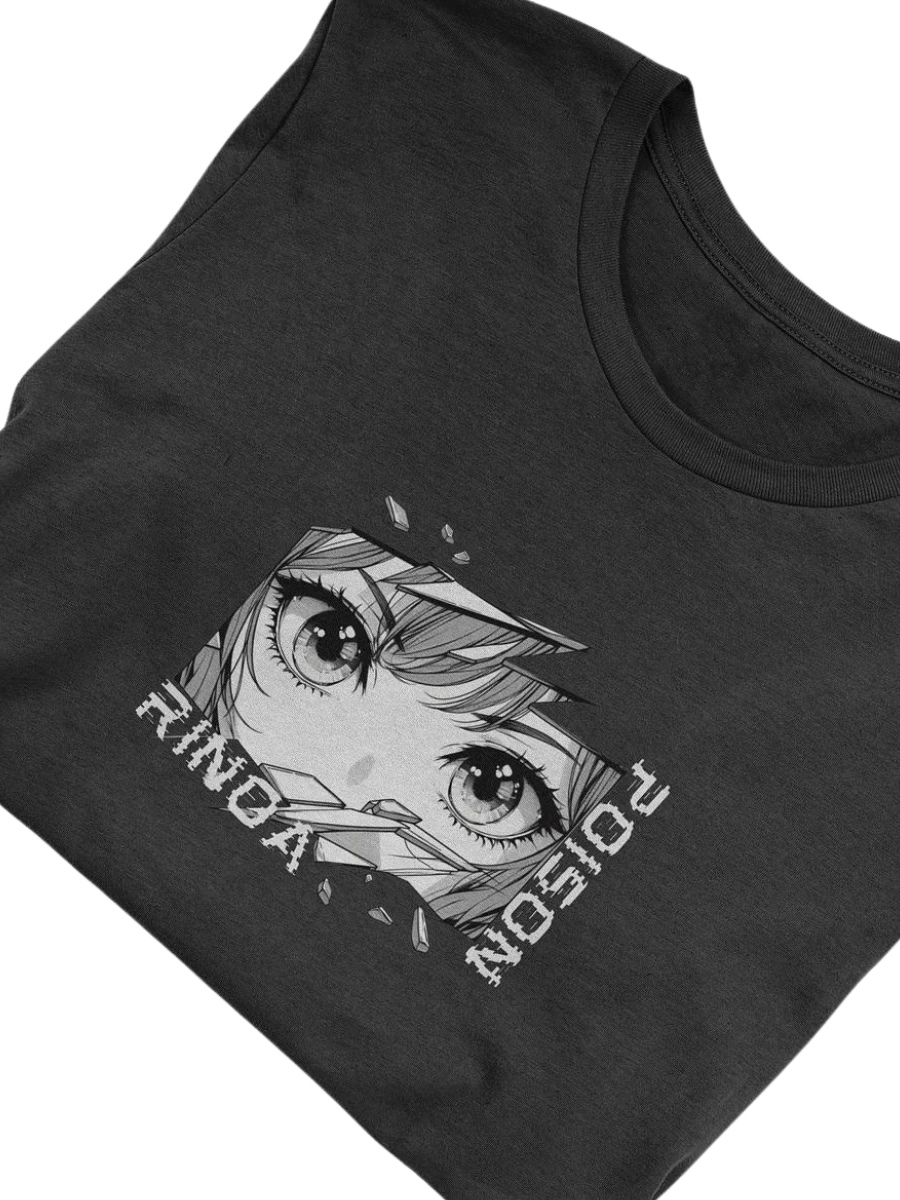 Anime Eyes (Light Text) - T-Shirt product image (3)