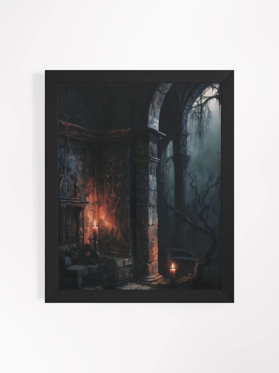 Gothic Decay Framed Print product image (8)