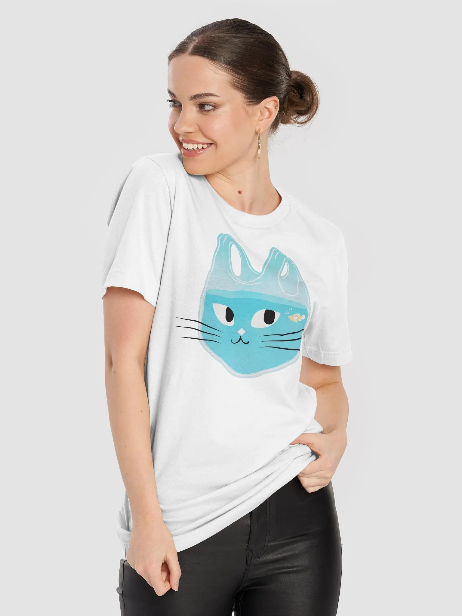 Plastic Bag Lightweight Unisex T-Shirt product image (5)