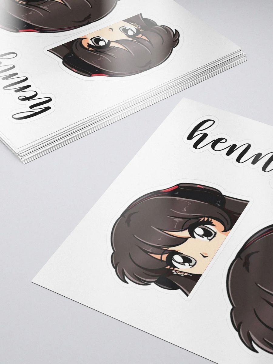Variety Half Cut Henny Stickers product image (3)