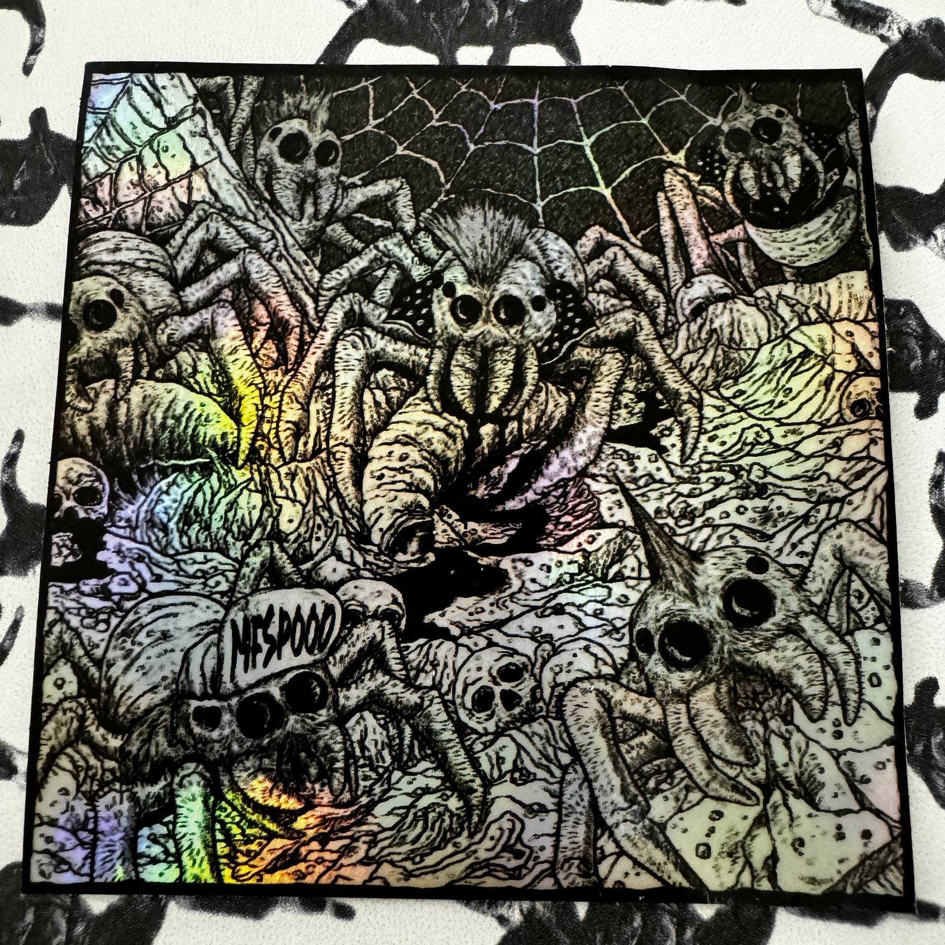 up the spider punxxxx holo sticker product image (1)