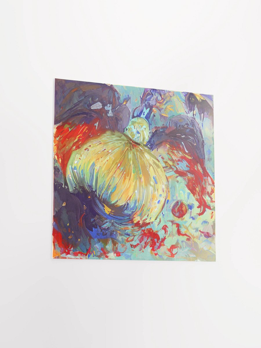 Chaos in Color: Abstract Matte Poster product image (12)