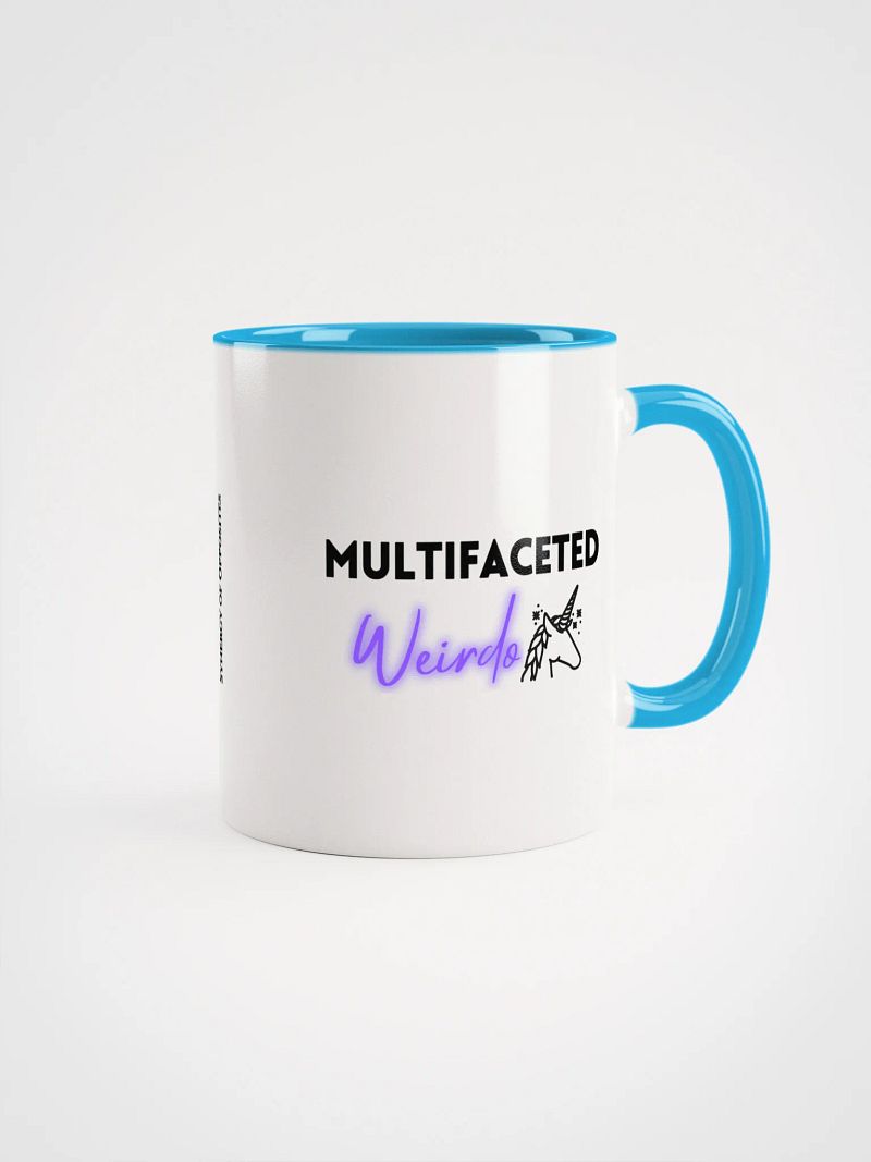 Duo Coloured Mug, Multifaceted weirdo