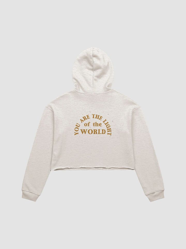 You Are the Light of the World Crop Hoodie product image (5)