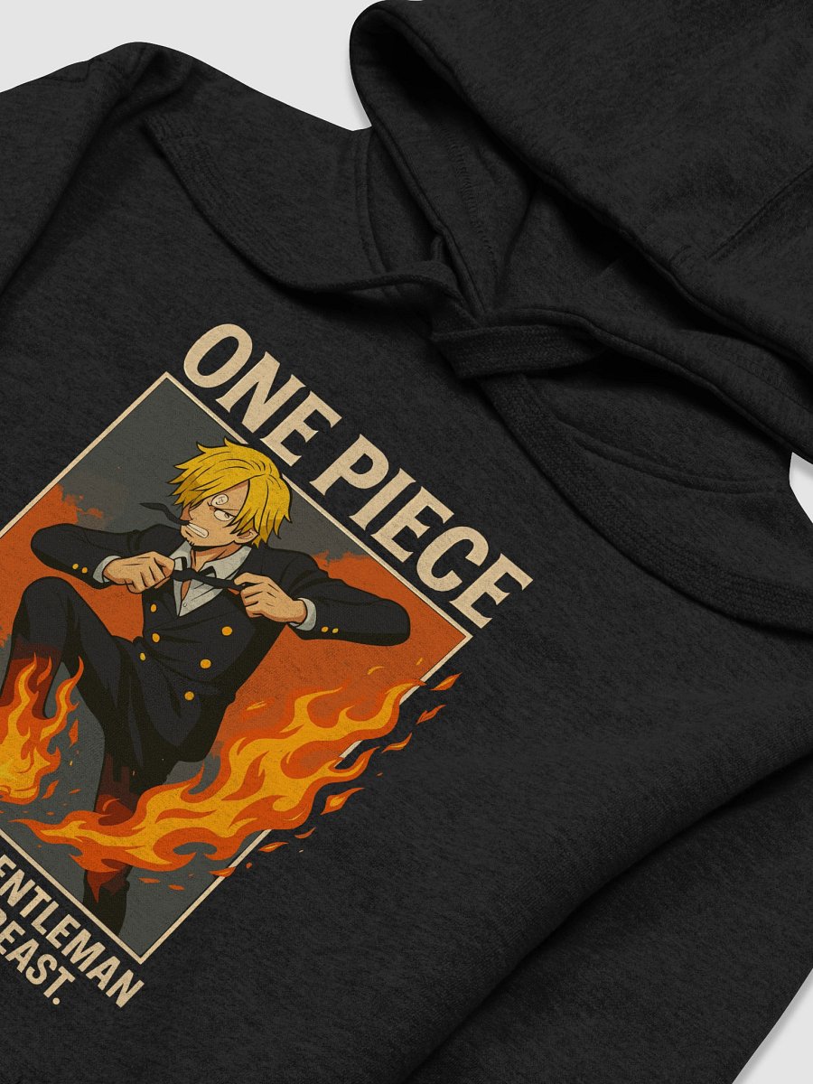 Flaming Gentlemen's Stride HFight Like a Gentleman. Cook Like a Beast. Ft.Sanji premium unisex hoodie product image (3)