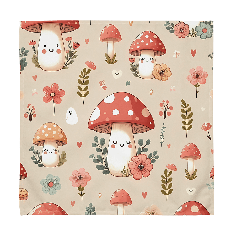 Mushroom Garden Cloth Napkin Set product image (3)