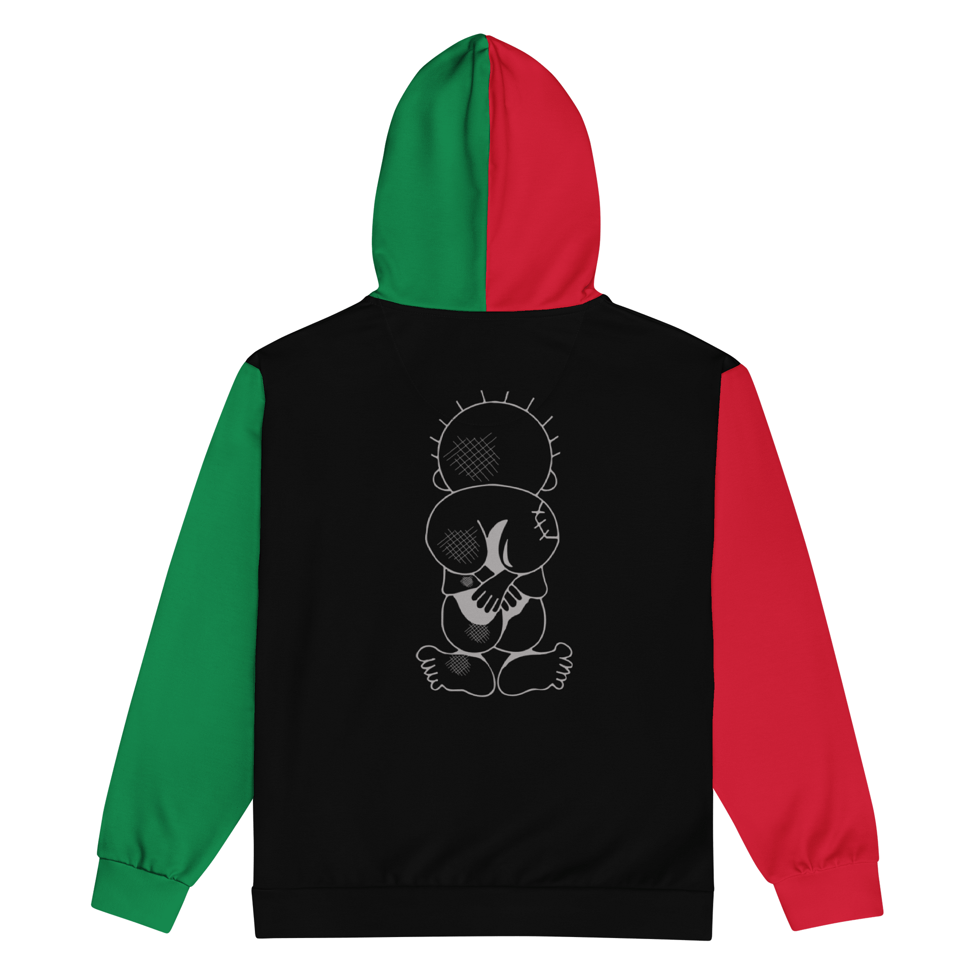 The Keffiyeh Handala Unisex Zip Hoodie product image (2)
