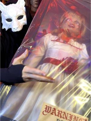 Unboxing my new Annabelle doll from @Halloween Express 😱🪑🧸#horror #horrormovies #thunderwolf #annabelle #annabelledoll #theconjuring #halloween #october #may #collab #collaboration #trending #Viral #explore #foryoupage #fyp #fypシ #halloweenexpress #scary #unboxing 
