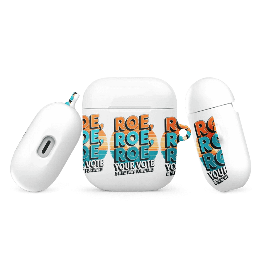 ROE FOR YOUR VOTE All-Over Print AirPods® Case product image (13)