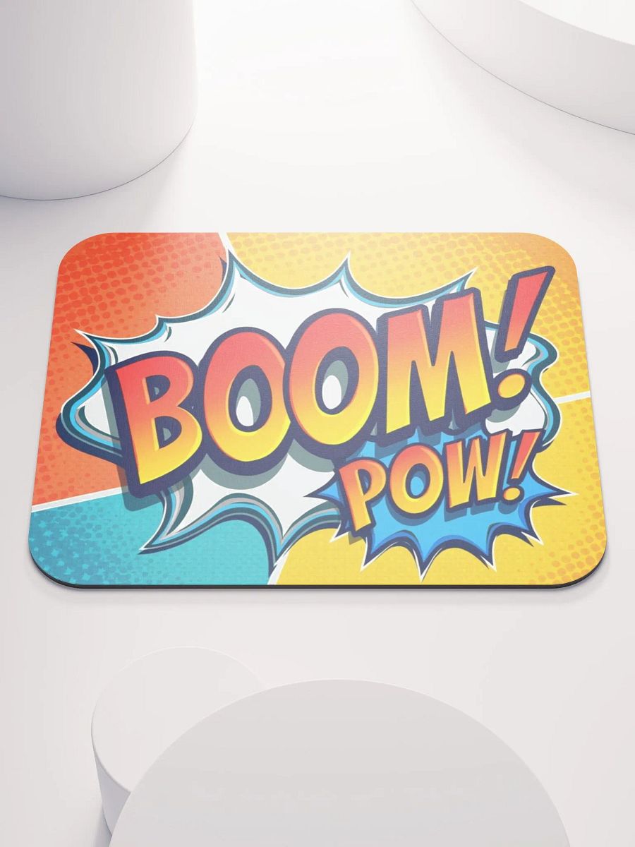 BOOM! POW! Comic Blast Mouse Pad product image (1)
