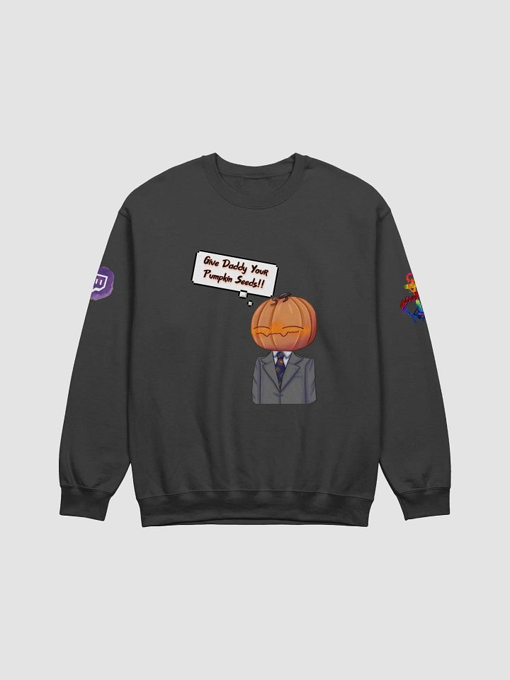 Give Gerald your pumpkin seeds Gildan Classic Crewneck Sweatshirt product image (1)