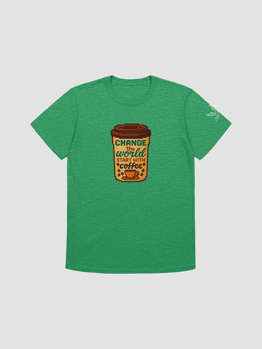 Pixel: Coffee Key Chain T's " Change The World 2 " product image (1)