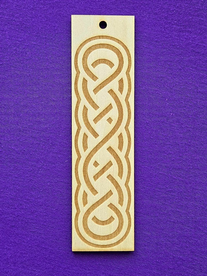 Wooden Bookmark - Celtic Knot 2 product image (1)