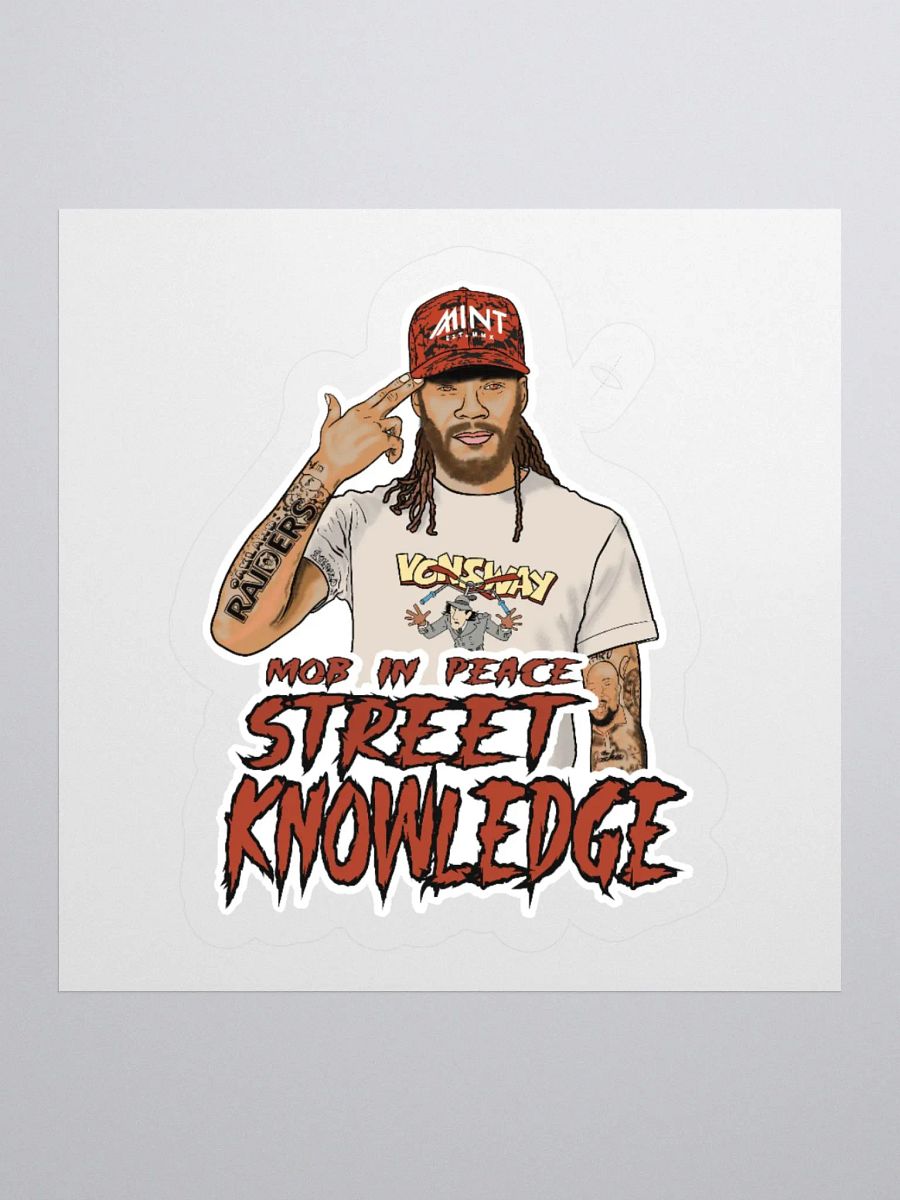 Street Knowledge Sticker product image (1)