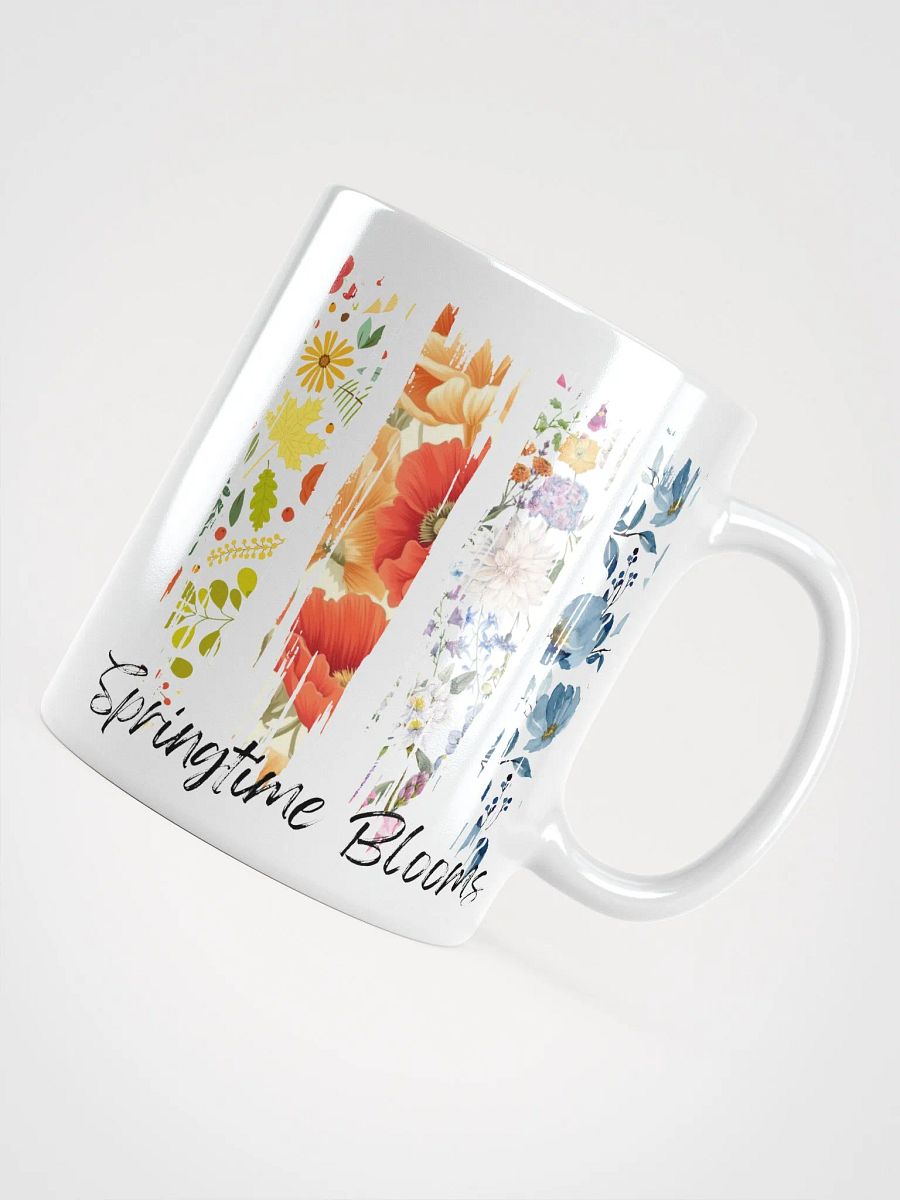Springtime Blooms White Glossy Mug product image (11)
