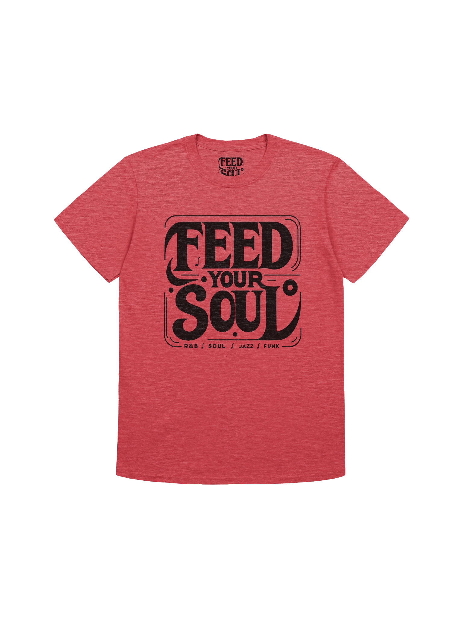 FEED YOUR SOUL BLACK LOGO T-SHIRT product image (1)