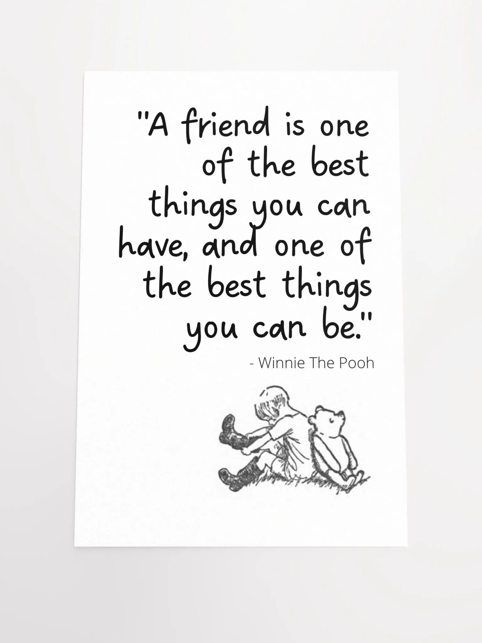 Winnie The Pooh Wall Art for Nursery product image (3)