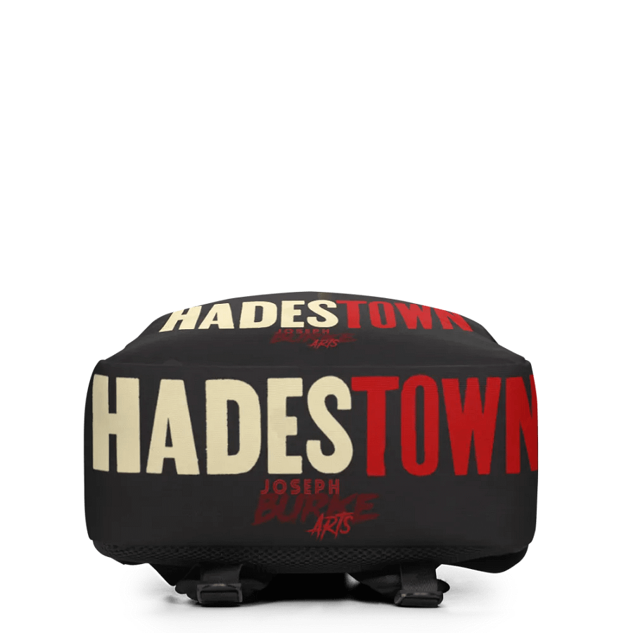 Wait For Me Red Carnation Minimalist Backpack product image (3)