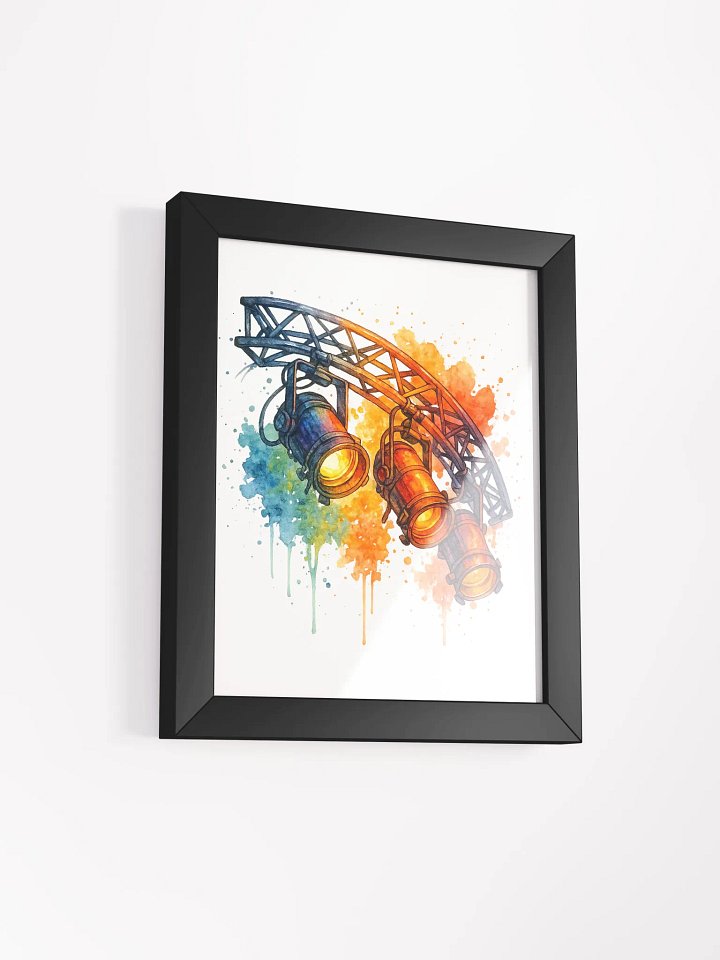 Theatrically Jerry: "Water-PAR" Watercolor PAR Light Fine Art Print product image (5)