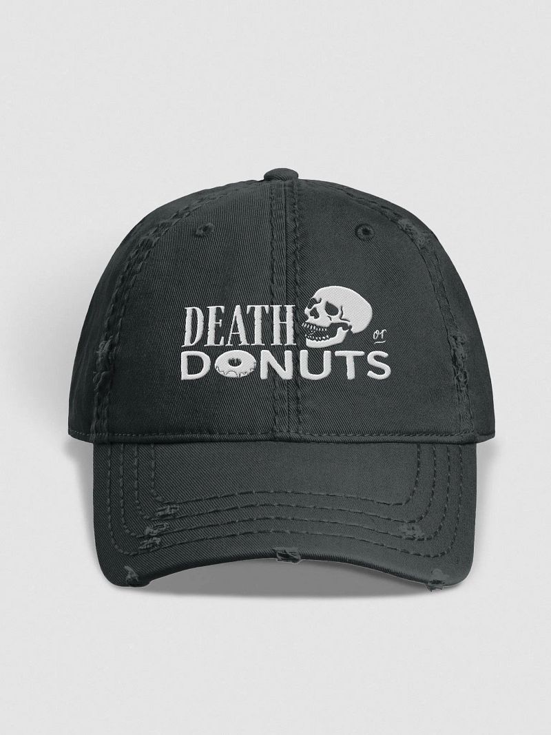 Death or Donuts Distressed Dad Hat