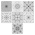 Stunning Mandalas Colouring Pages Set of Seven - Digital Download product image (1)