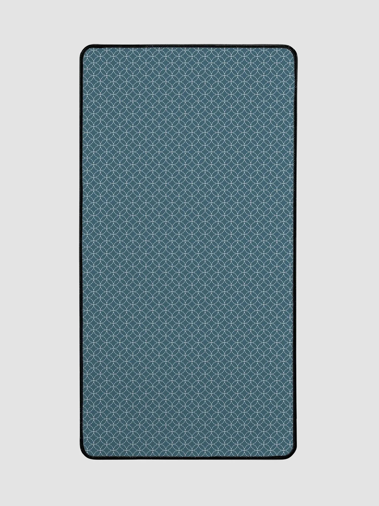 Desk Mat - Japanese Teal Shippo Pattern product image (3)