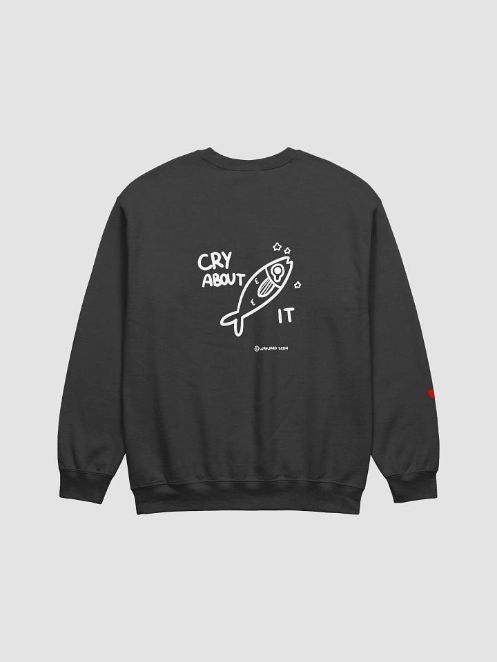 CRY ABOUT IT CREWNECK (black) product image (2)