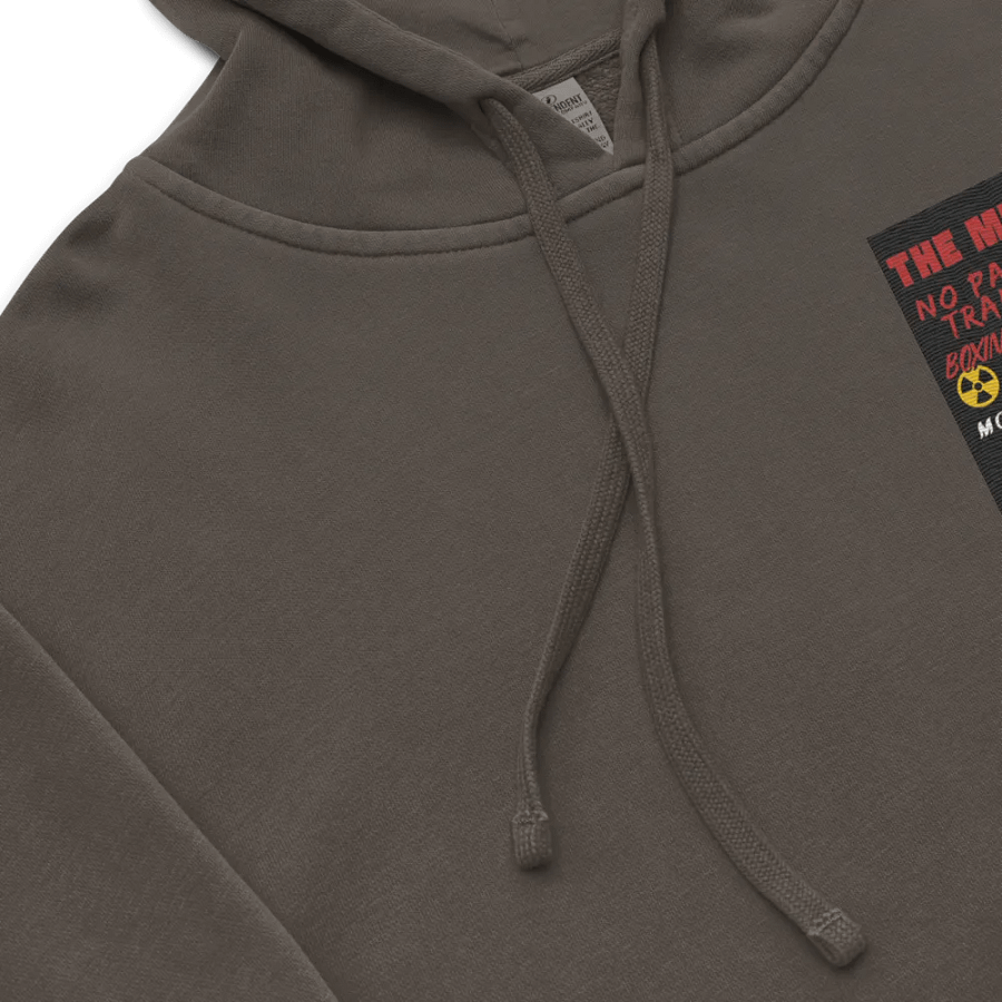 Sudadera con capucha teñida con pigmentos de Independent Trading Co y The Mika King Wear Desing,No Pain No Gain Edition Vintage. product image (4)
