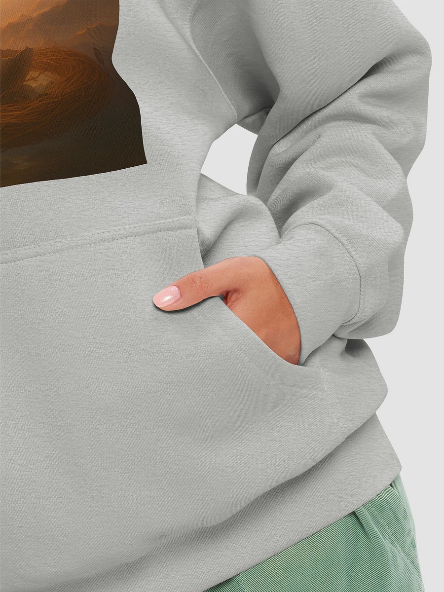 ALTARÆ “Nest of Dawn” Hoodie – Silver Sky product image (8)