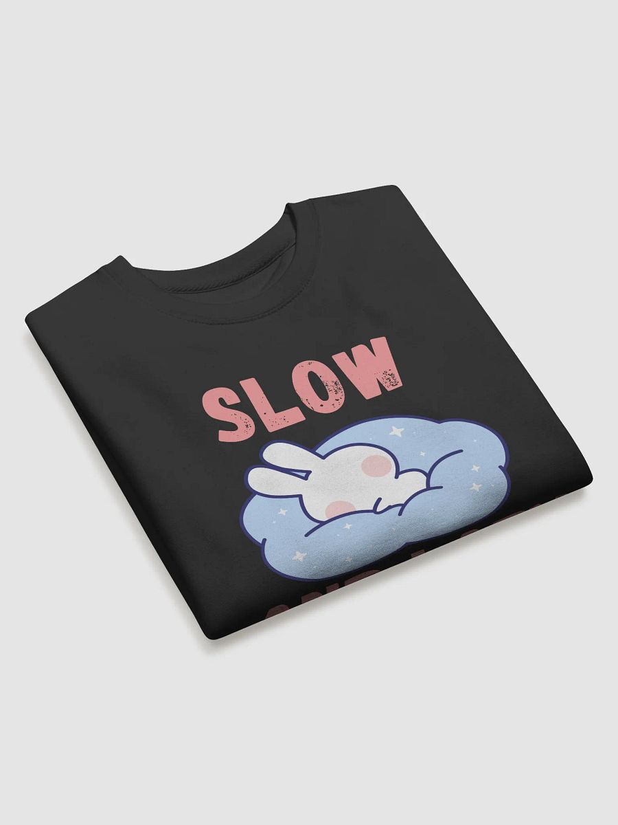 Slow and lazy. A cute sweatshirt design for lazy people. product image (3)