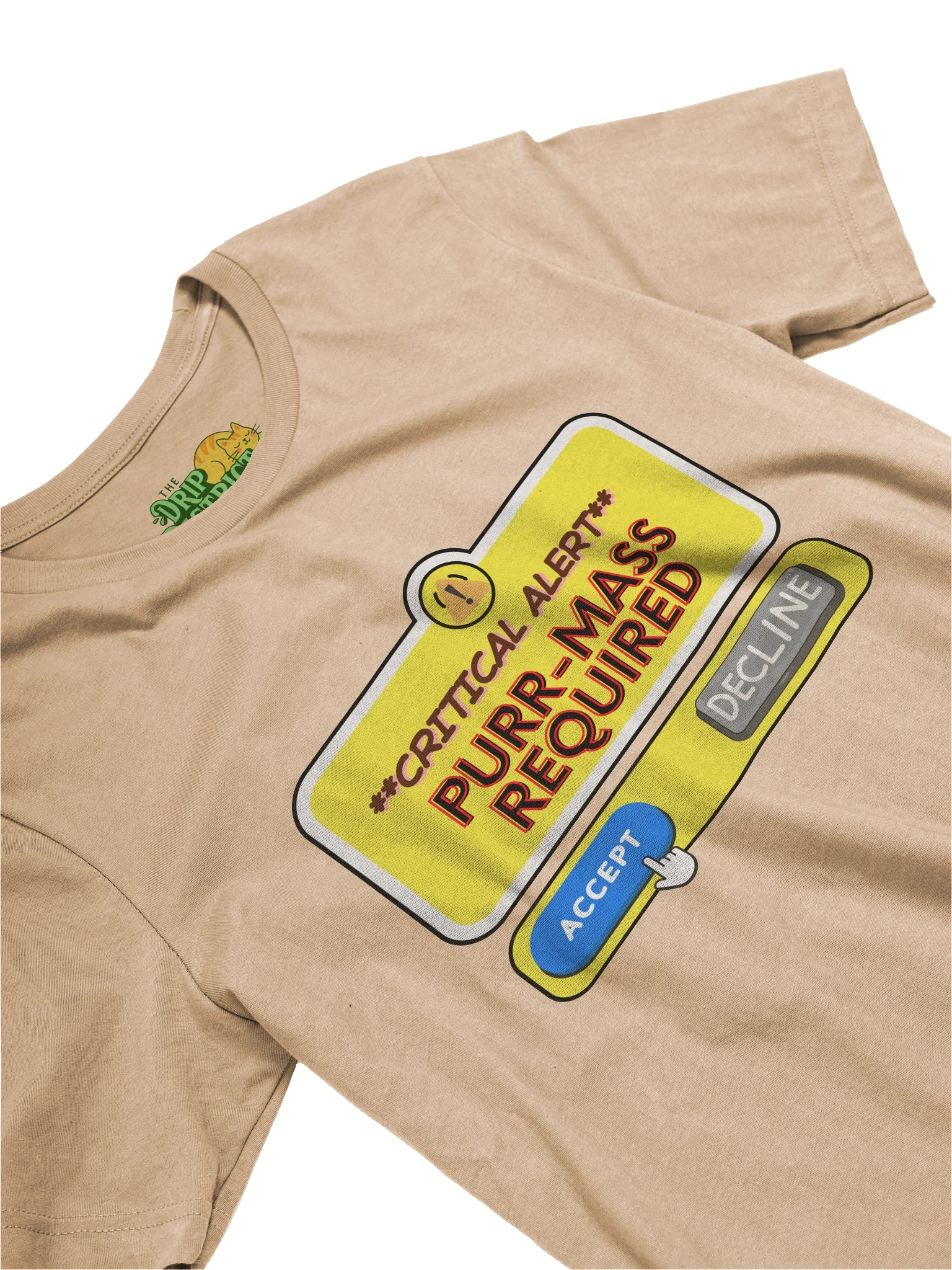 Critical Purr-mass: The Official Tee of Feline Co-Op Partners 💖 product image (1)