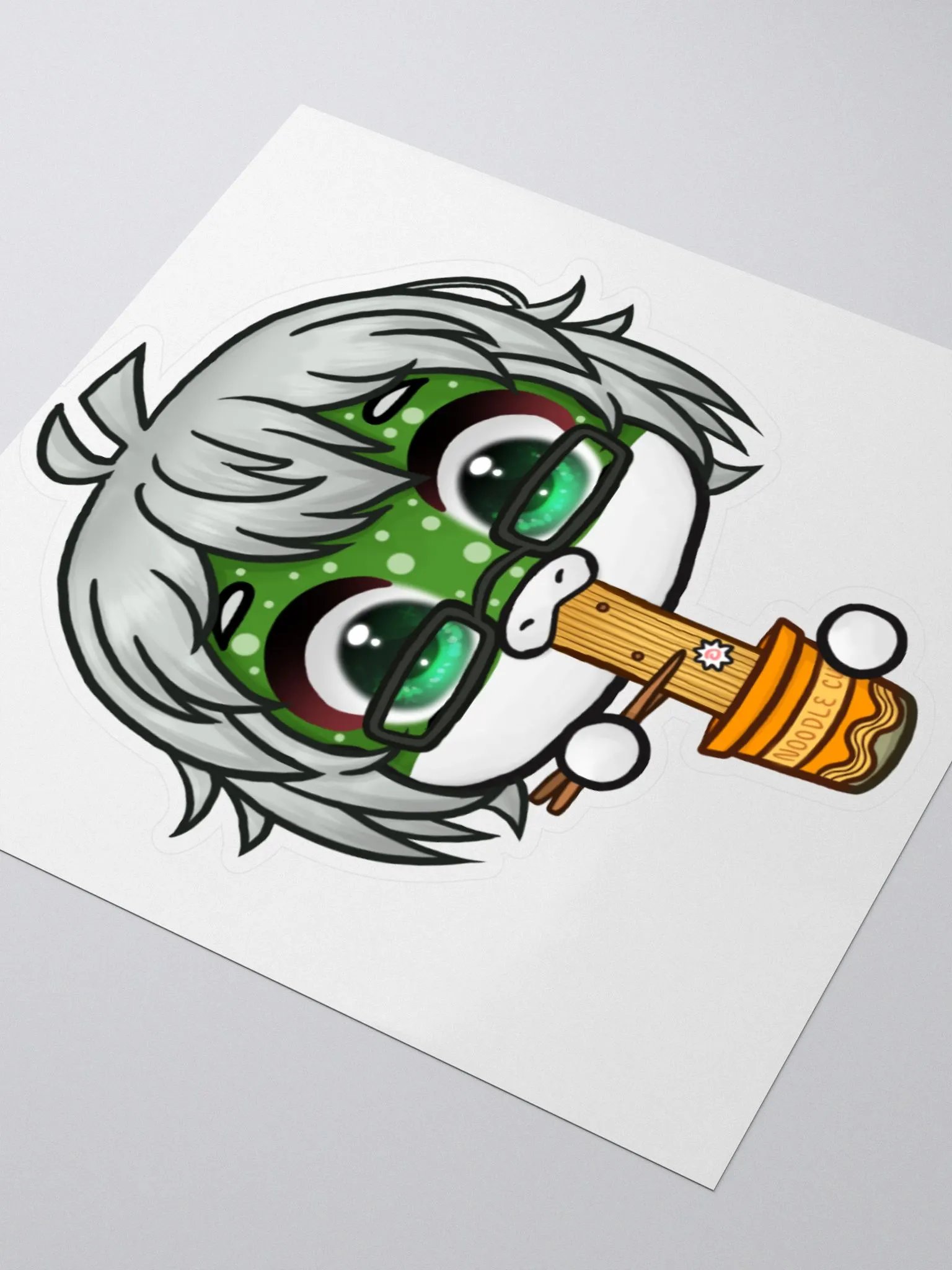 Ikari Noodle Cup Sticker product image (8)